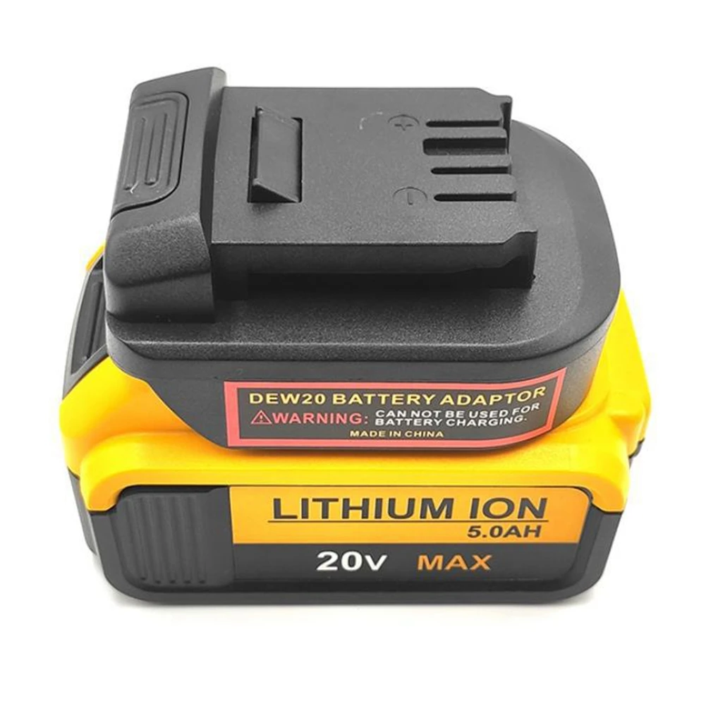 Адаптер-переходник DWB18DVL можно использовать для литий-ионного аккумулятора DeWalt XR