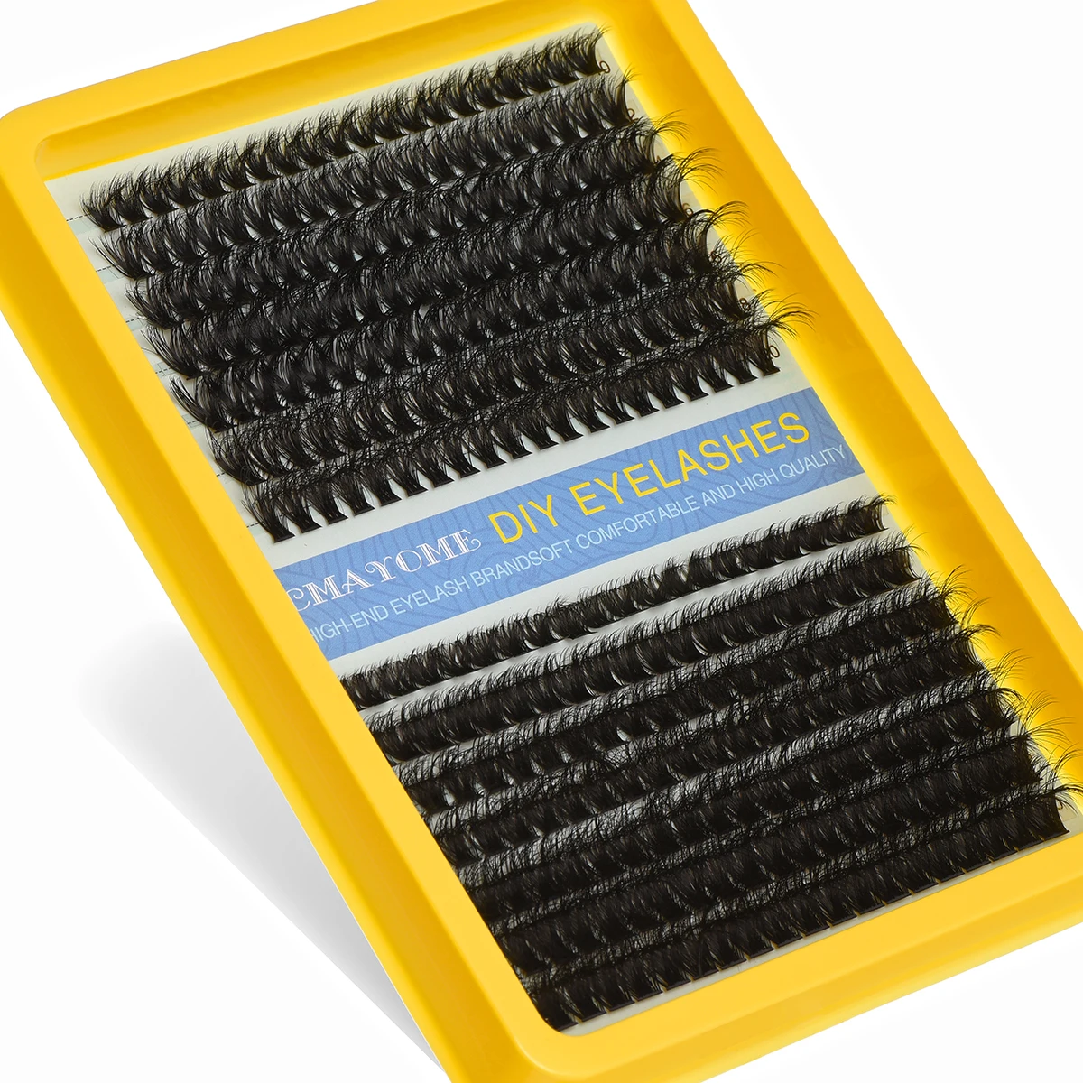 14 рядов 320 кластеров 40D/80D смесь 10-20 мм 5D пушистые кластерные ресницы наращивание