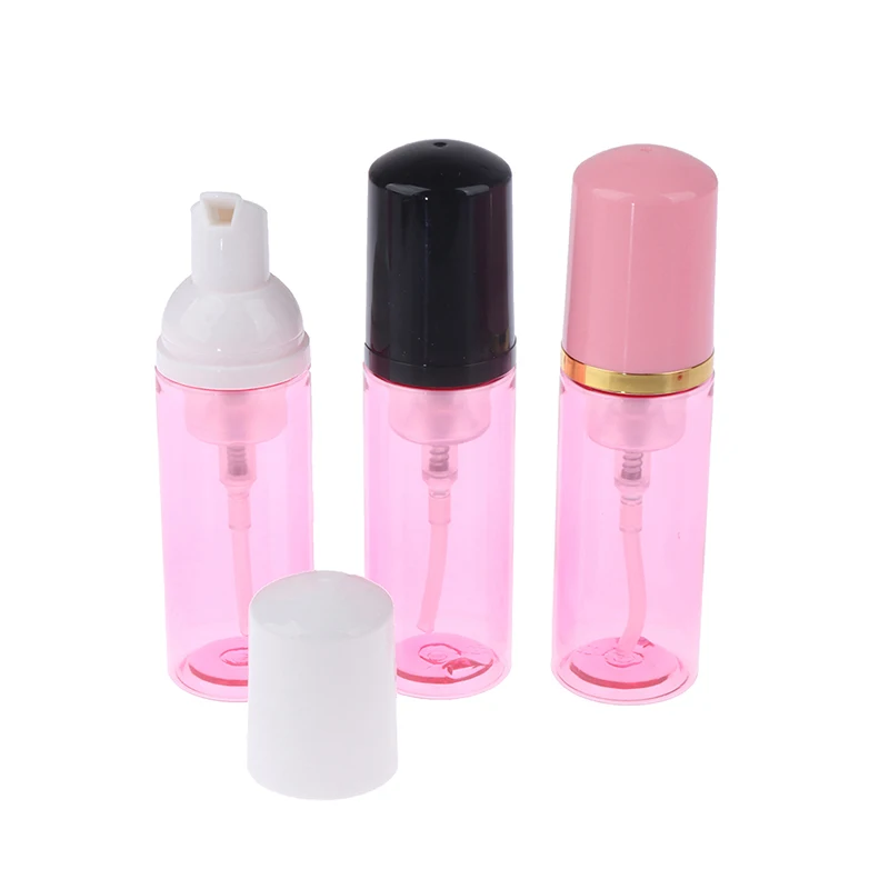 

1PC 60ml Plastic Refillable Bottles Soap Shampoo Foaming Mousses Liquid Dispenser Useful Empty Lotion Bottling Pump Container