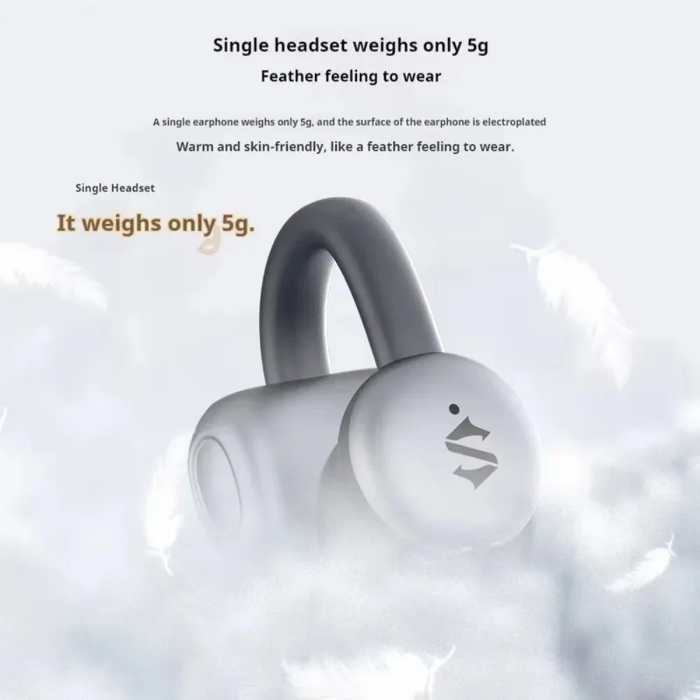 Фото Беспроводные Bluetooth-наушники Black Shark T19 с шумоподавлением, длительный срок службы батареи, легкие открытые игровые наушники с низкой задержкой на заказ №2