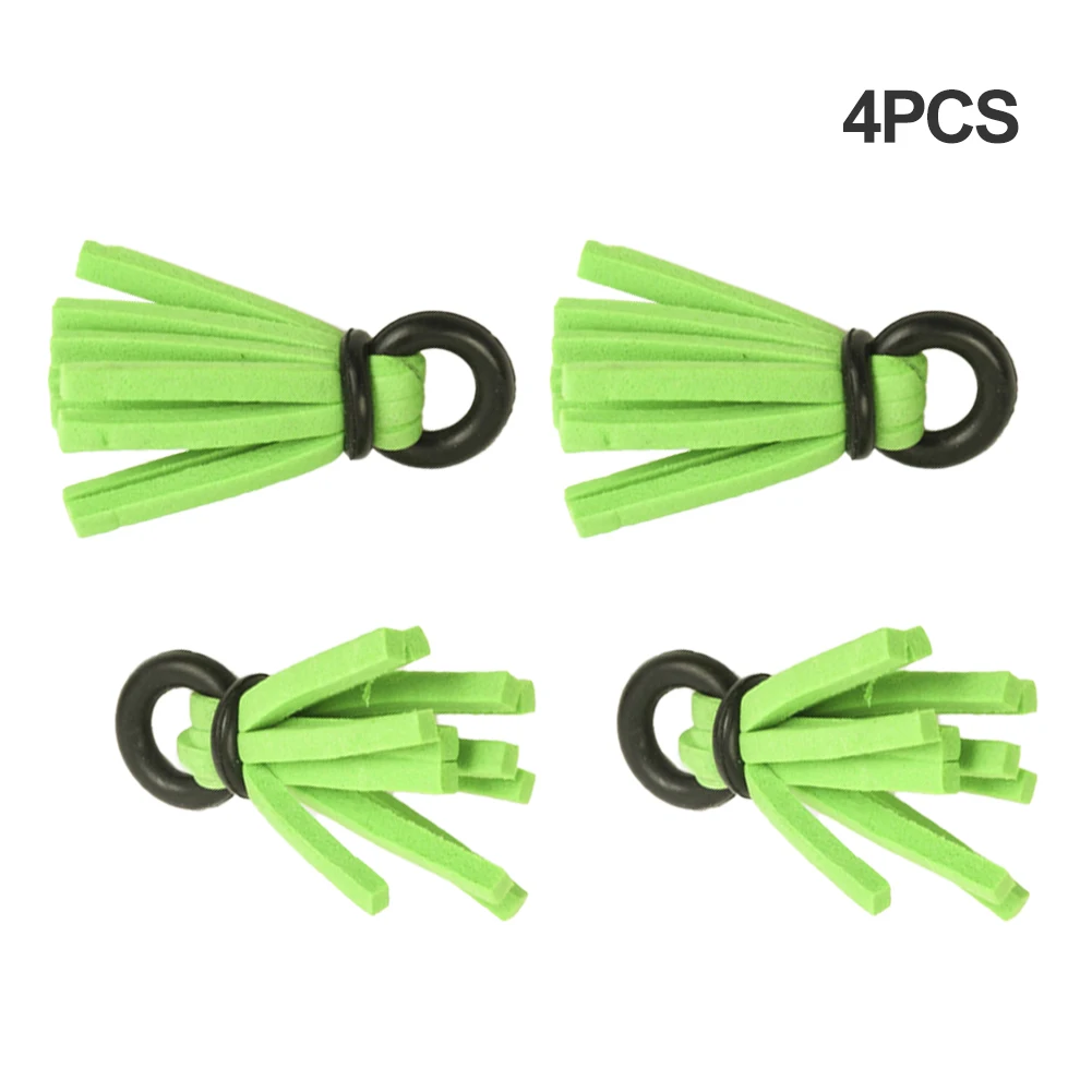 

4pcs/pack Fly Fishing Outdoor Tool Tippet Ring Professional Strike Indicator Sports Bobber Floating Bright Color High Visibility