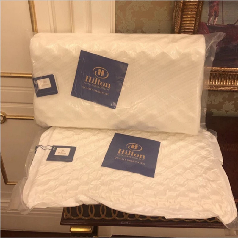 Explosive Hilton Latex Pillow Natural Latex Neck Pillow Memory Gift Pillow Thai Children Latex Pillow