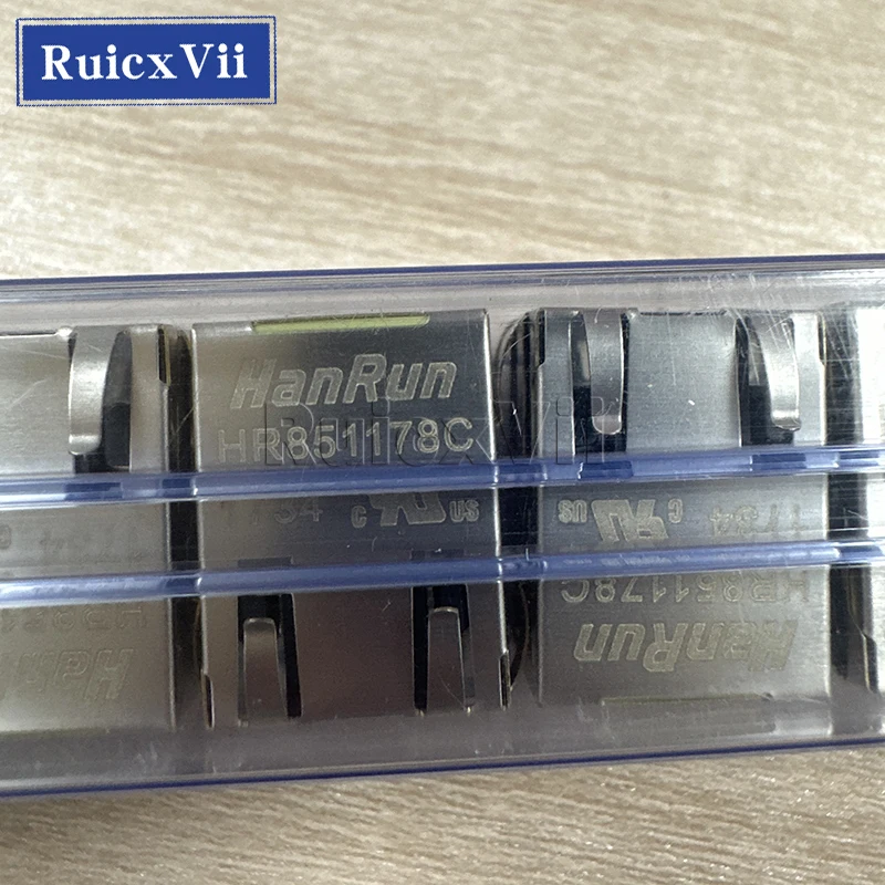 

5pcs HR851178C HR851178 RJ-45 Network Transformer With Light And Transformer Brand New Original