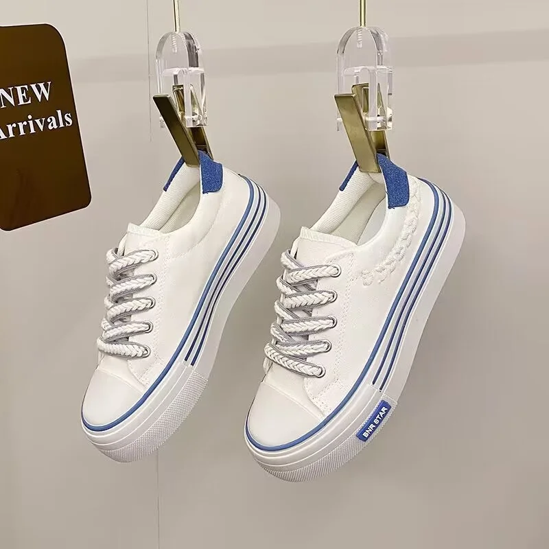 

Классические холщовые кроссовки ручной работы с низким верхом, большие размеры 35-40