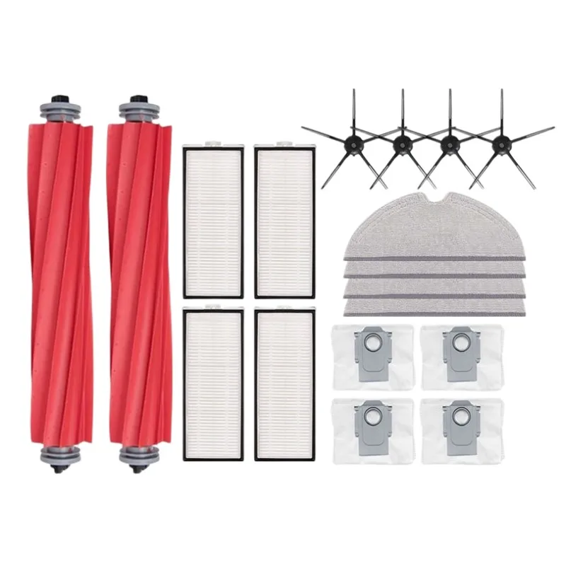 

For Xiaomi Roborock Q7 Max,Q7 Max+,Q7 Plus,T8 Hepa Filter Main Side Brush mop cloth Dust Bag Robot Vacuum Cleaner Spare Parts