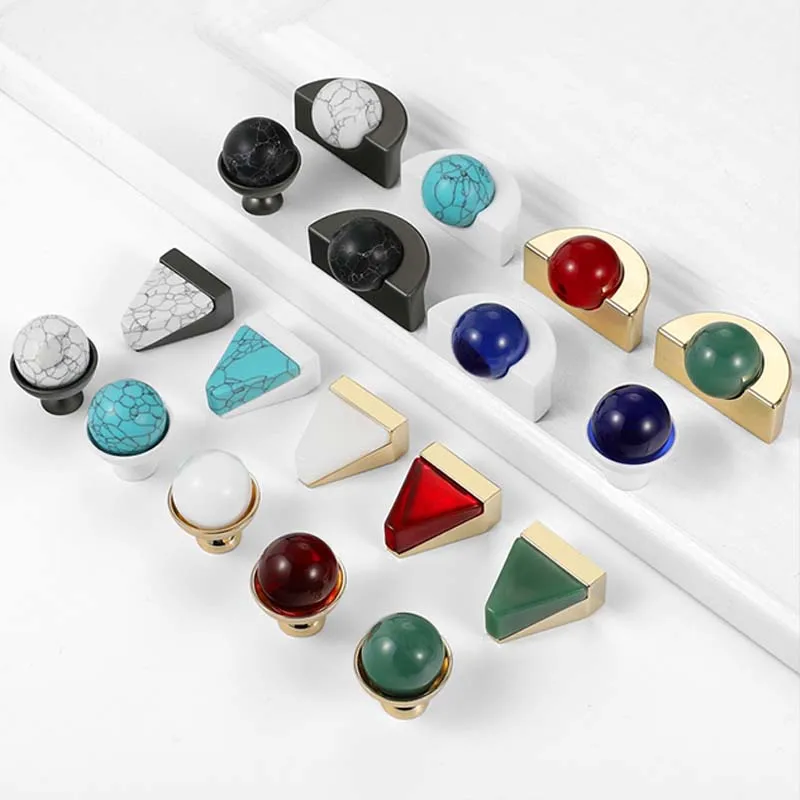 

Golden Light Luxury Handle Cabinet Door Crystal Pastoral Handle Jane European Cabinet Wardrobe Door Handle Drawer Cabinet Handle