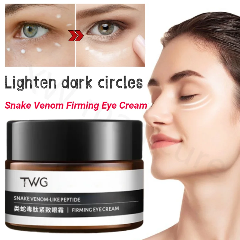 

Snake Venom Peptide Firming Eye Cream Dilute Dark Circles Fine Lines Eye Bags Eye Care Snake Venom Peptide Eye Cream