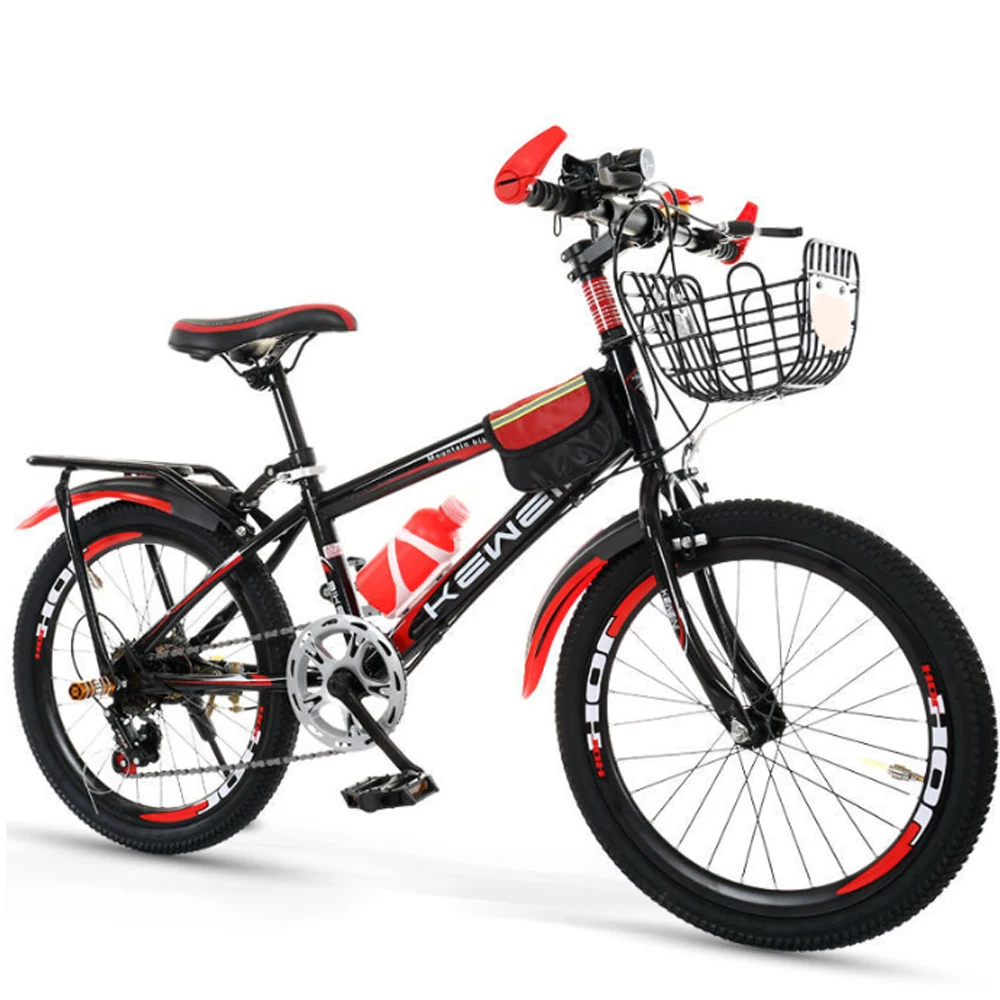 Children's Mountain Bike 20/22-Inch Mountain Bike Double Brake Men and Women Variable Speed Student Bike Portable Mountain Bike