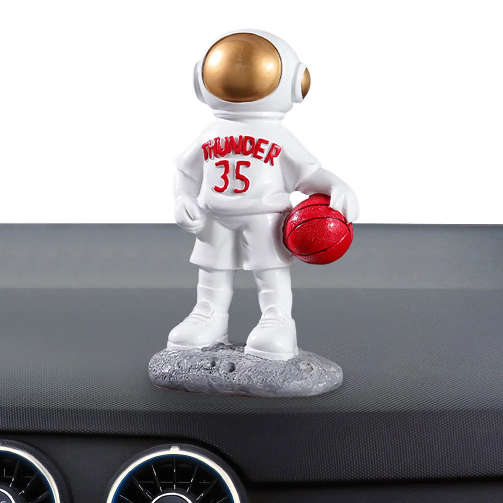 

Полимерная скульптура космического человека, статуя, модель, украшения для космонавта, современный домашний книжный шкаф, настольное украш...