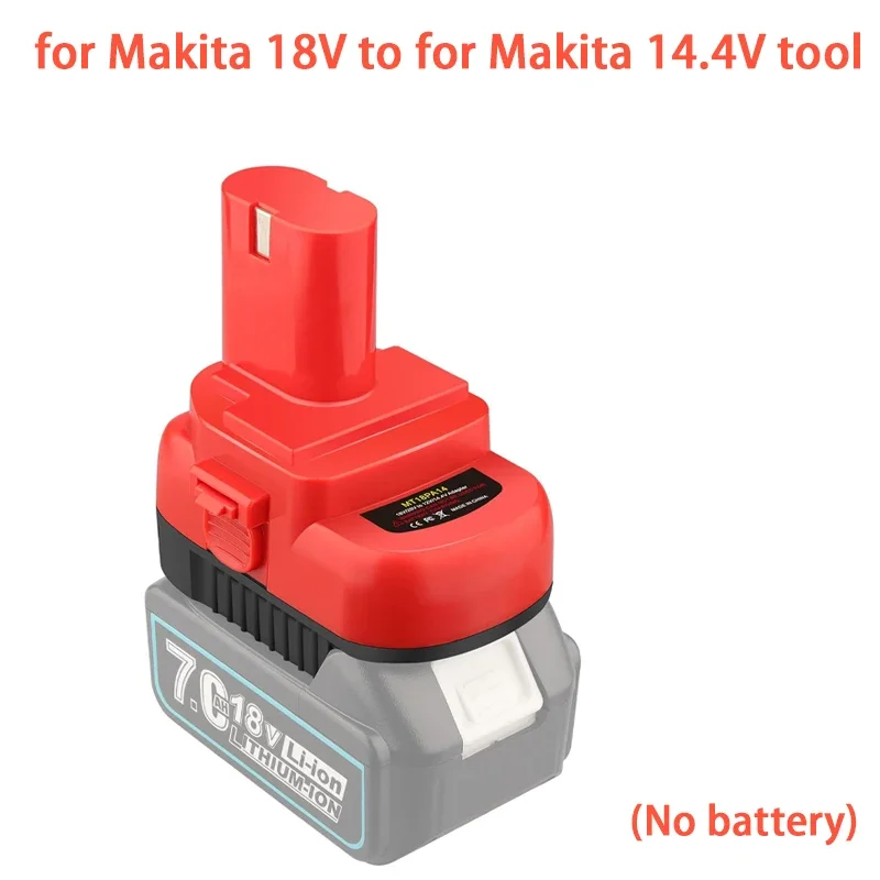 Адаптер аккумулятора Makita/DeWalt/Milwaukee 18/20 В для инструментов 12/14,4 В