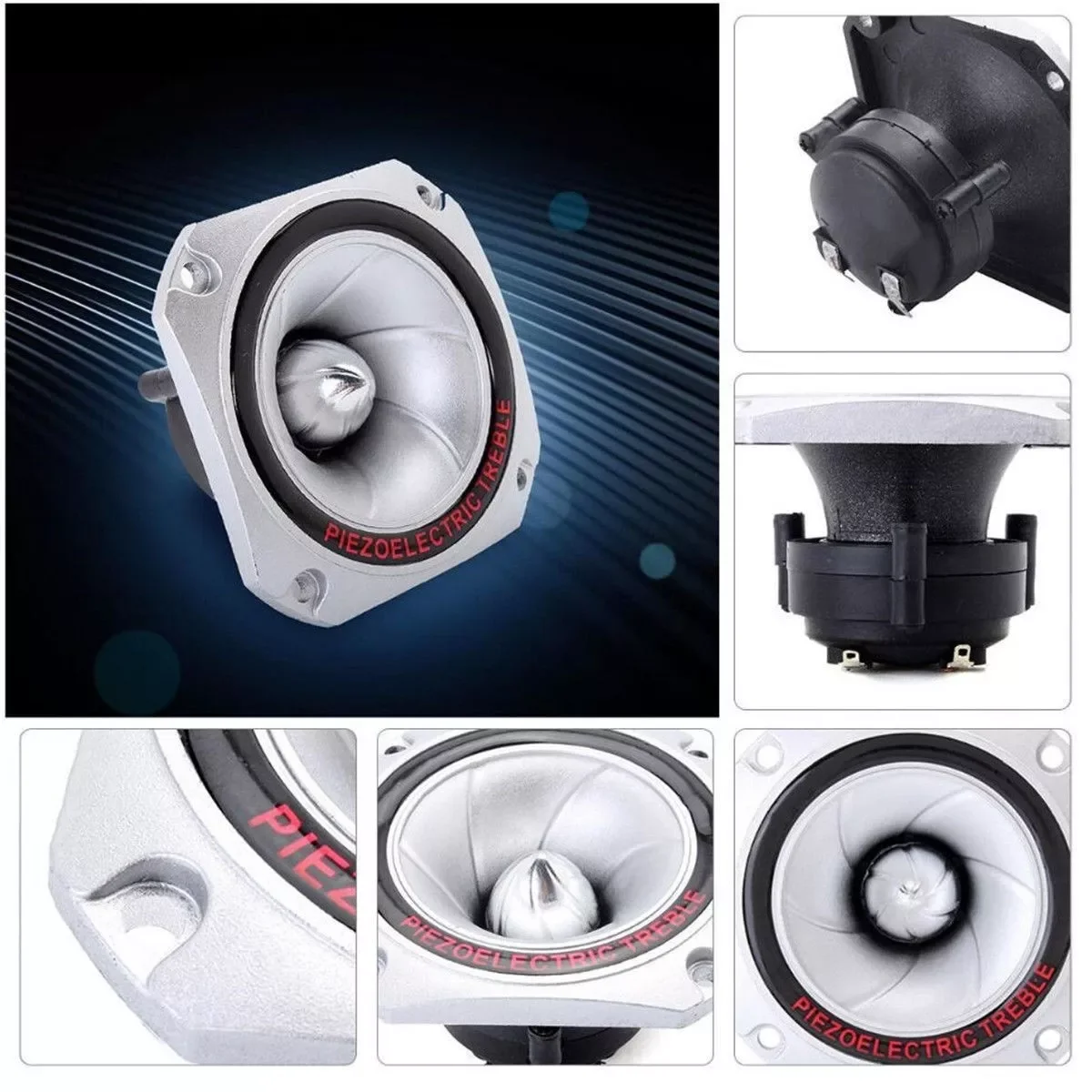 

2022 Piezoelectric Head Driver Loudspeaker Treble H51 Party Toys Portable Megaphone Speaker