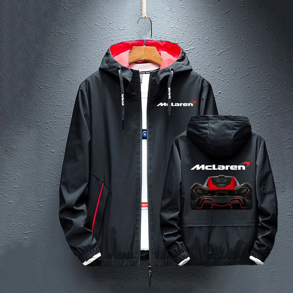 

2022 McLaren Logo New. MENs Jacket Casual Slim Mens Jacket Sportswear Jacket Mens jackets Male Windbreaker Coats