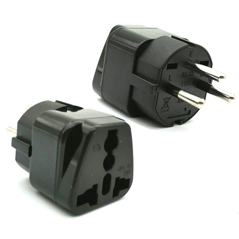 

NEWCE CE Kr american european power plug adapter AU EU to US UK USA adapter plug Japan Israel Brazil India travel conv