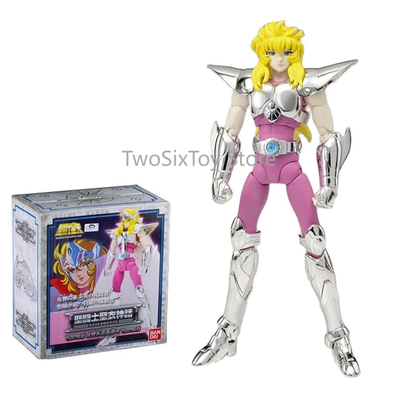 

Оригинальная Bandai Saint Seiya Миф тканевая ящерица мистическая Серебряная экшн-фигурка в виде Святого героя игрушки Собранный мальчик коллекцио...