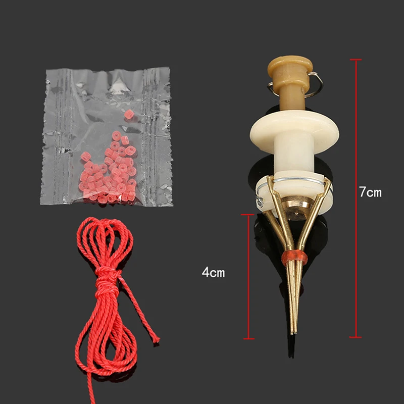 

Portable Fishing Lures Baits Lightweight Clip Earthworm Clip Fishing Lures Professional