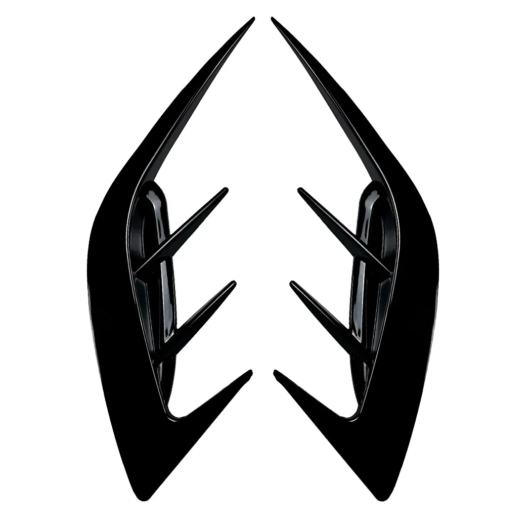 2 шт. задний бампер, боковое вентиляционное отверстие C, чехлы Canard для KIA Stinger 2017-2023, накладка на передний бампер, канавки, аксессуары для стайлинга автомобилей