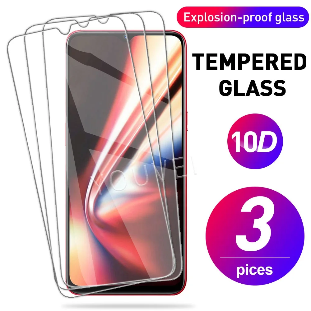 

3PCS For Realme 5 5s 5i Tempered Glass Screen Protector For Realme 5 Pro RMX1971 RMX1973 Protective Film Phone Glass Guard
