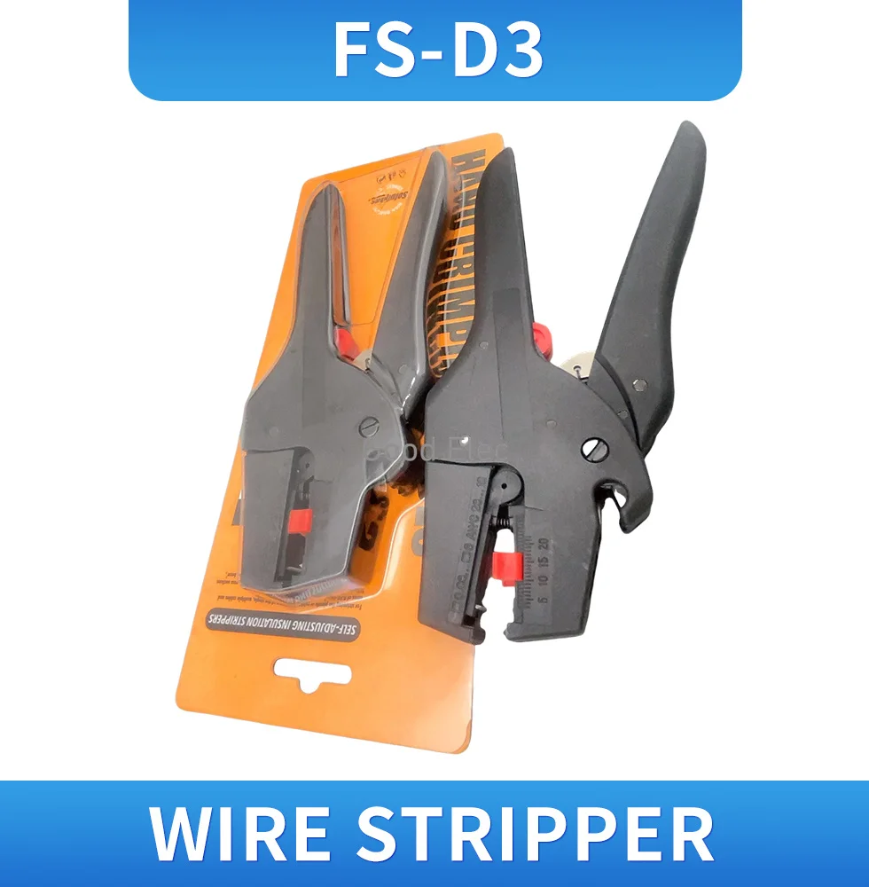 FS-D3 Саморегулирующийся инструмент для зачистки изоляции диапазон проводов 0 08-4