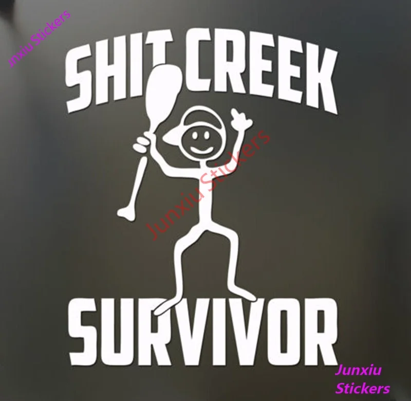 

Survivor Funny Car Decal Bumper Stickers Car Truck Window Decor motorhome Caravan Travel Trailer Decals Decor Creative Sticker