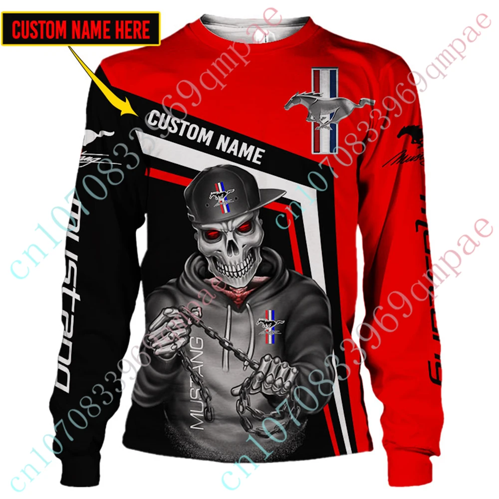 Повседневная футболка большого размера с длинным рукавом и круглым вырезом