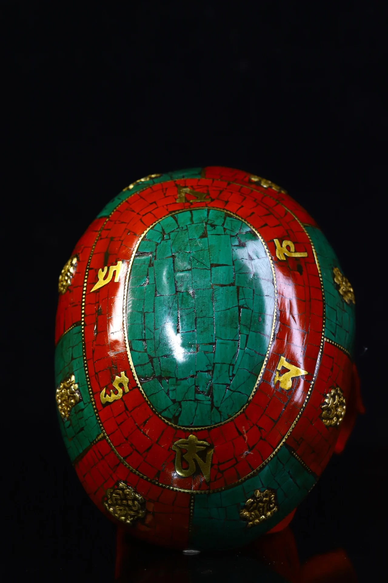 Коллекция тибетских храмов 4 дюйма подвеска с рисунком в виде шести лампочек цвет