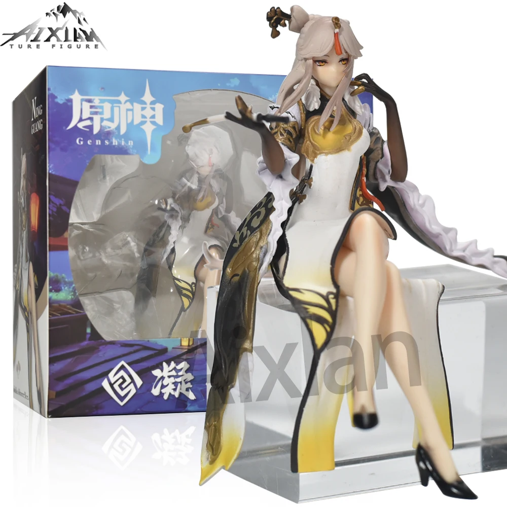 Aixlan 2 шт. новая серия фигурка Klee Ningguang сексуальная девушка ПВХ аниме