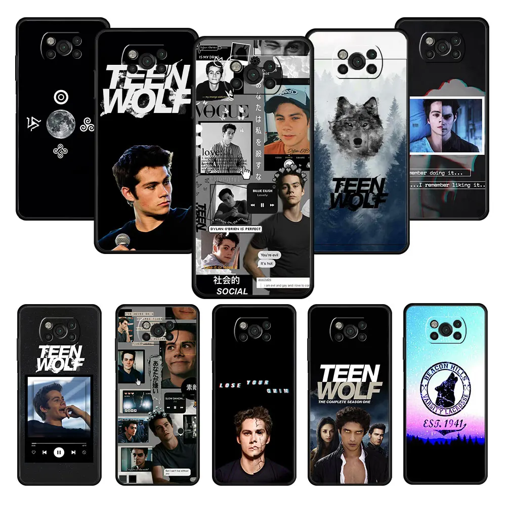 

Casing For Xiaomi POCO MI 11 lite 11T M4 Pro 5G F4 GT X3 NFC 9T 10T X4 M3 F3 Phone Funda Hot TV Show Teen Wolf Dylan O'Brien