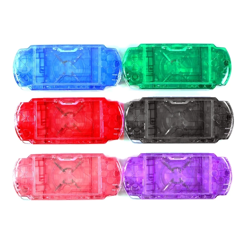 

Replacement for psp3000 Game Console Repair ClearCover with Screws Buttons