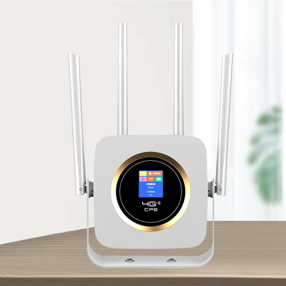 

CPE903B Mobile Hotspot Portable 4G LTE Router 150Mbps External Antennas with SIM Card Slot Internet Connection for Home Outdoor
