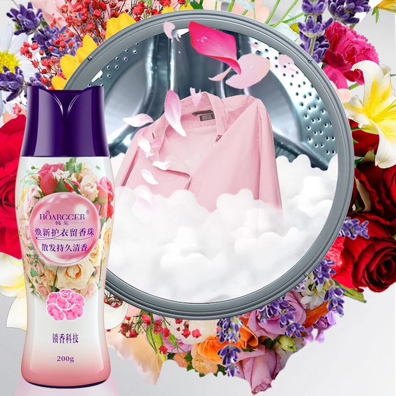 

Lasting Fragrance Beads Laundry Softener Washing Machine Clean Detergent Use Perfume Care Lasting Diffuser Clothes Scent Beads