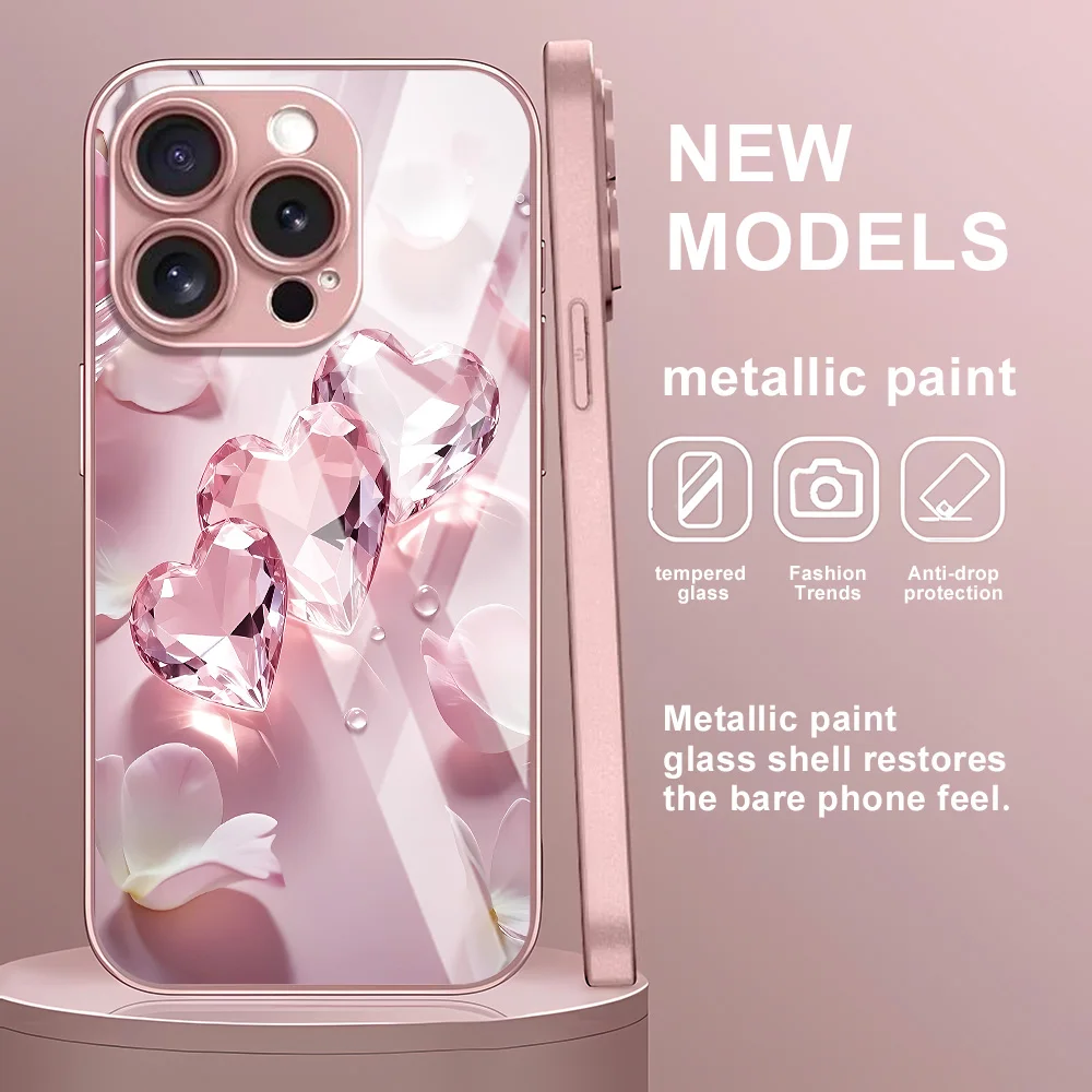 Фото Стеклянный чехол с волнистым узором для Samsung A55 5G A56 A17 A16 A26 A36 A33 A34 A35 A54 A53 A25 A13 A15 S24 Ultra S25 S23 S22 Plus Чехлы №3