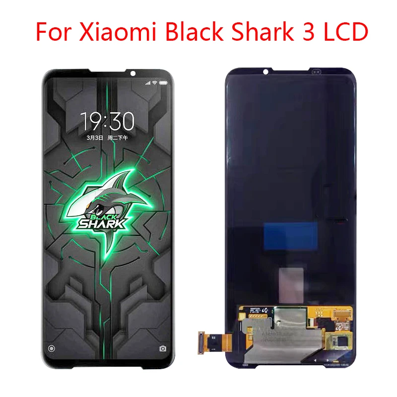 For Xiaomi Black Shark 3 LCD Touch Screen Replacement Digitizer Assembly For Xiaomi BlackShark 3 Lcd Original 6.67'' Display