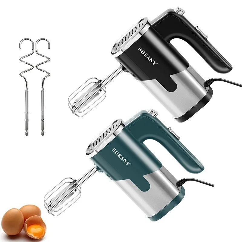800W Electric Food Mixer Double Sticks Egg Beater Knead Doug