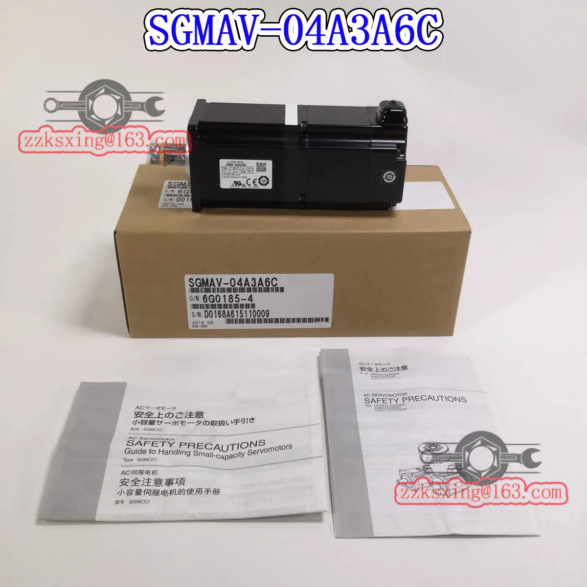 Совершенно новый серводвигатель переменного тока SGMAV-04A3A6C оригинальный в коробке
