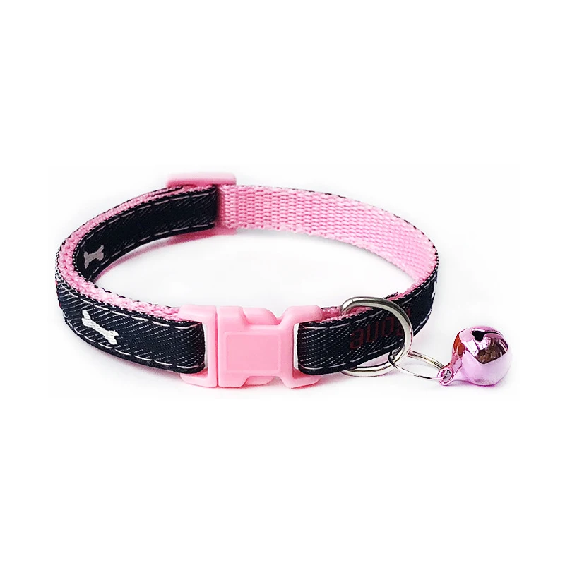 Мультяшный Забавный Милый Колокольчик регулируемые ошейники для собак и кошек