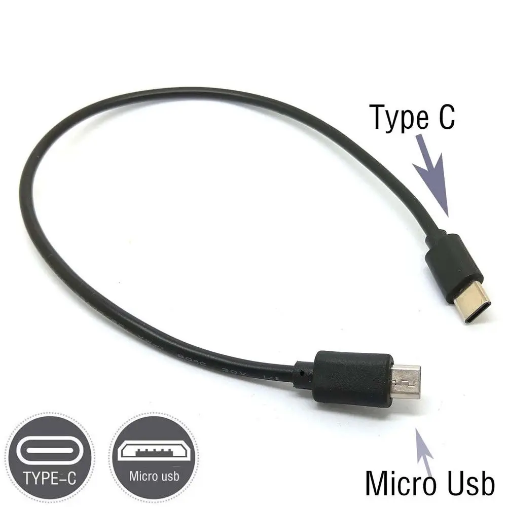 Fast Transfer Smartphones Mobile Phones U Disk Charger Cord Data Wire USB Type-C Adapter OTG Cable