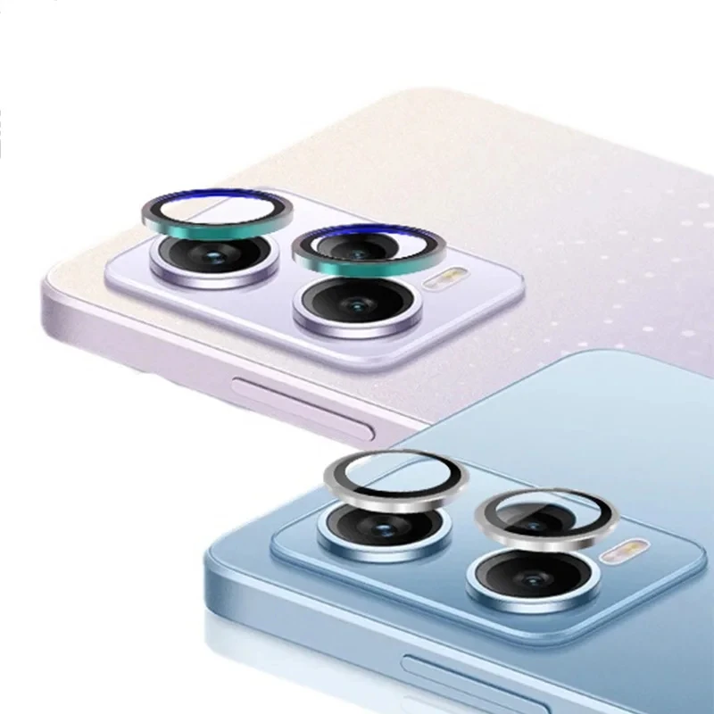 Фото Алюминиевая пленка для объектива Redmi Note 12 Pro Plus, защитная пленка 9H для объектива камеры Note12 12 Pro, Защитная пленка для экрана камеры, металлическая крышка №2