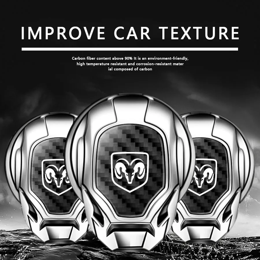 

Car Start One-Button Cover Decorative Protective Cover Sticker For Dodge Journey Charger Durango Avenger Dart Auto Accessories