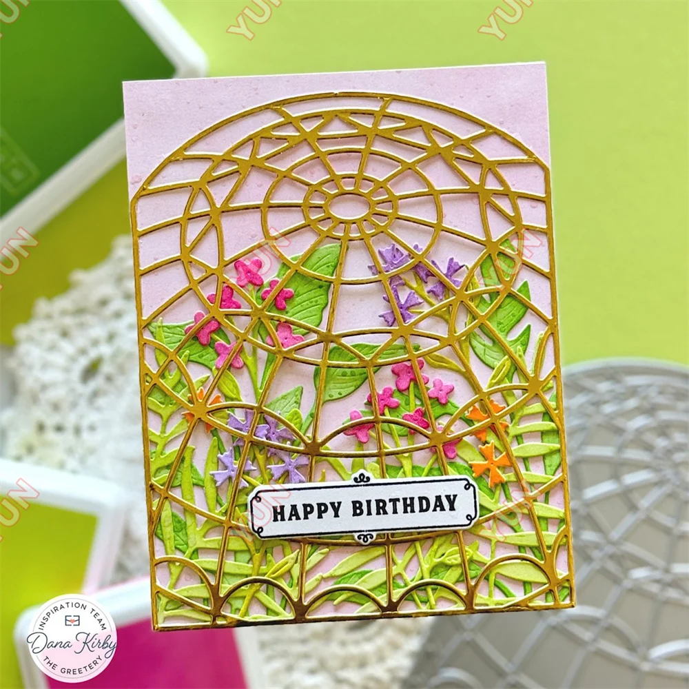 Новейшие металлические Вырубные штампы для рукоделия 2024 ботаники Глициния