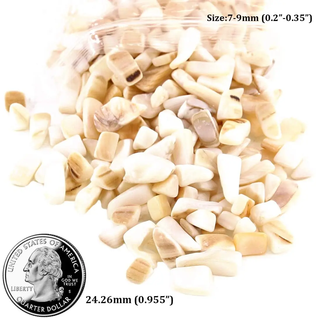 Белые кварцевые камни из морских ракушек раздавленные кристаллы натуральные