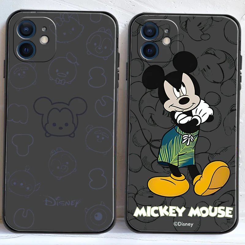 

Disney Mickey Mouse Phone Cases For iPhone 11 12 Pro MAX 6S 7 8 Plus XS MAX 12 13 Mini X XR SE 2020 Funda Carcasa Back Cover