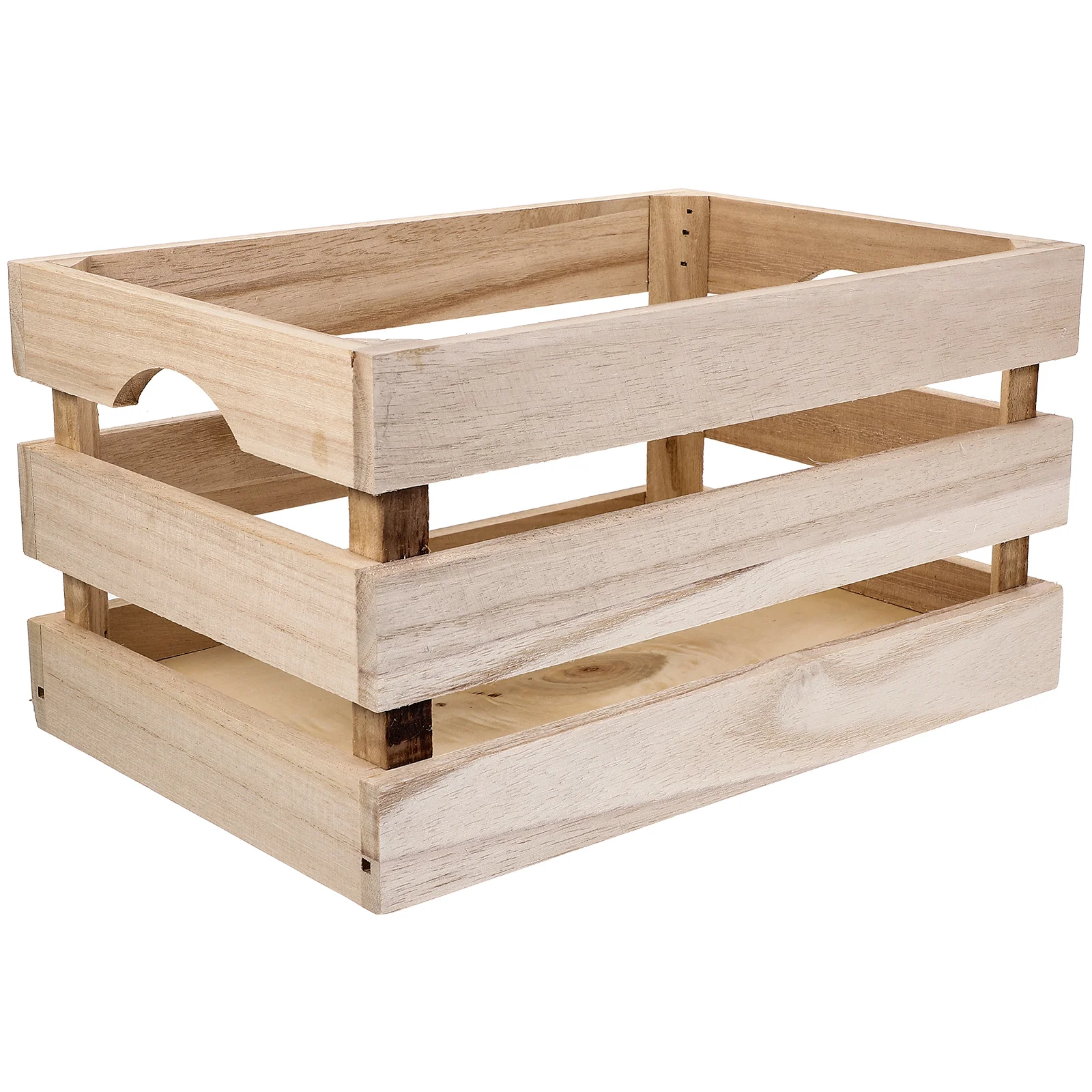 

Office Basket Storage Box Kids Baskets Wooden Sundries Organizer Crates Unfinished