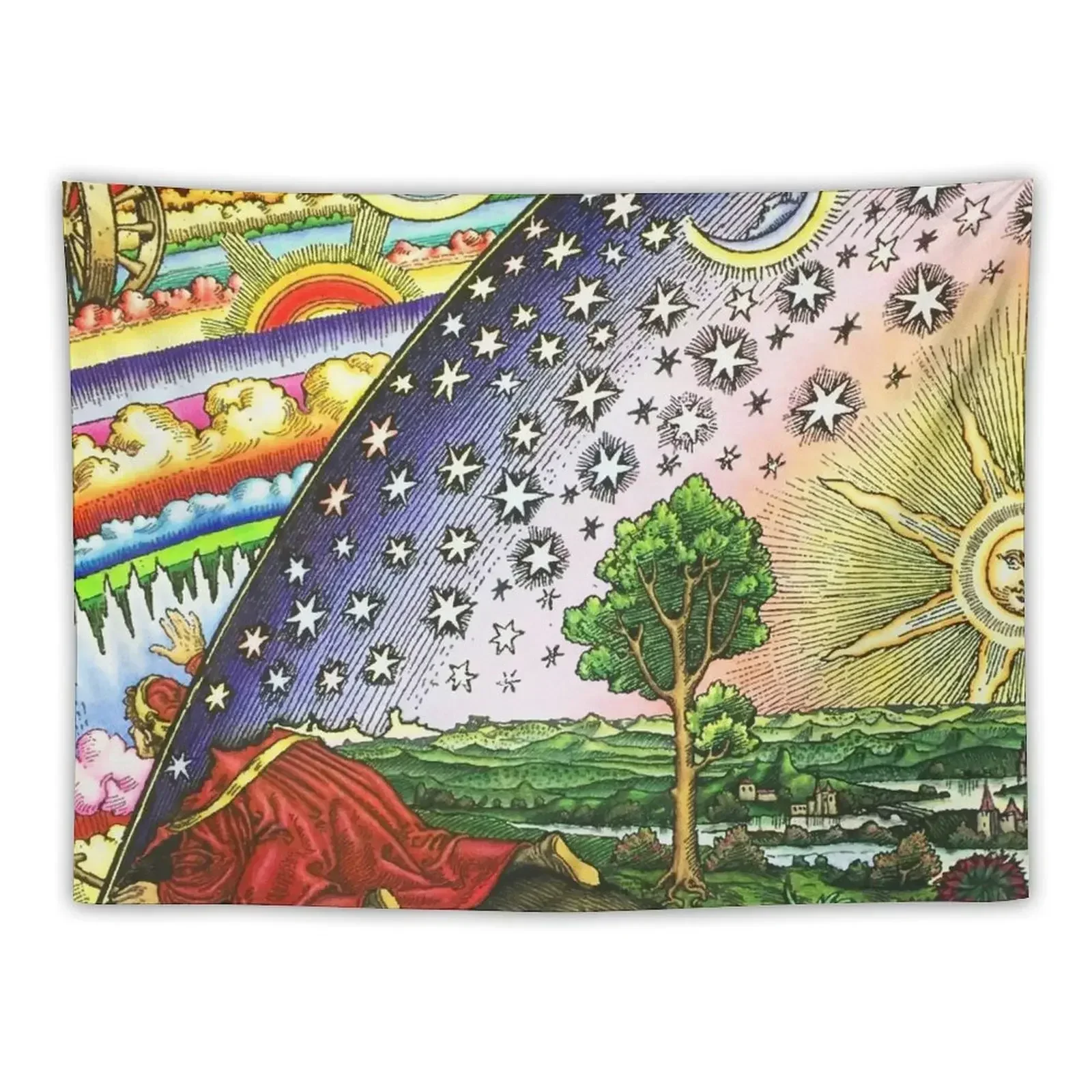 Герметичный гностический гобелен декор для спальни комнатный девочек