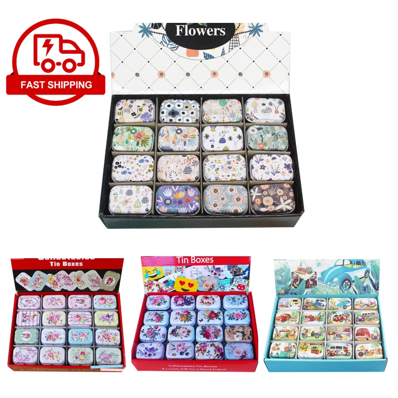 Dream Unicorn Mini Wedding Candy Storage Box Mac Makeup Jewelry Pill Case Coin Earring Headphones Gift Box