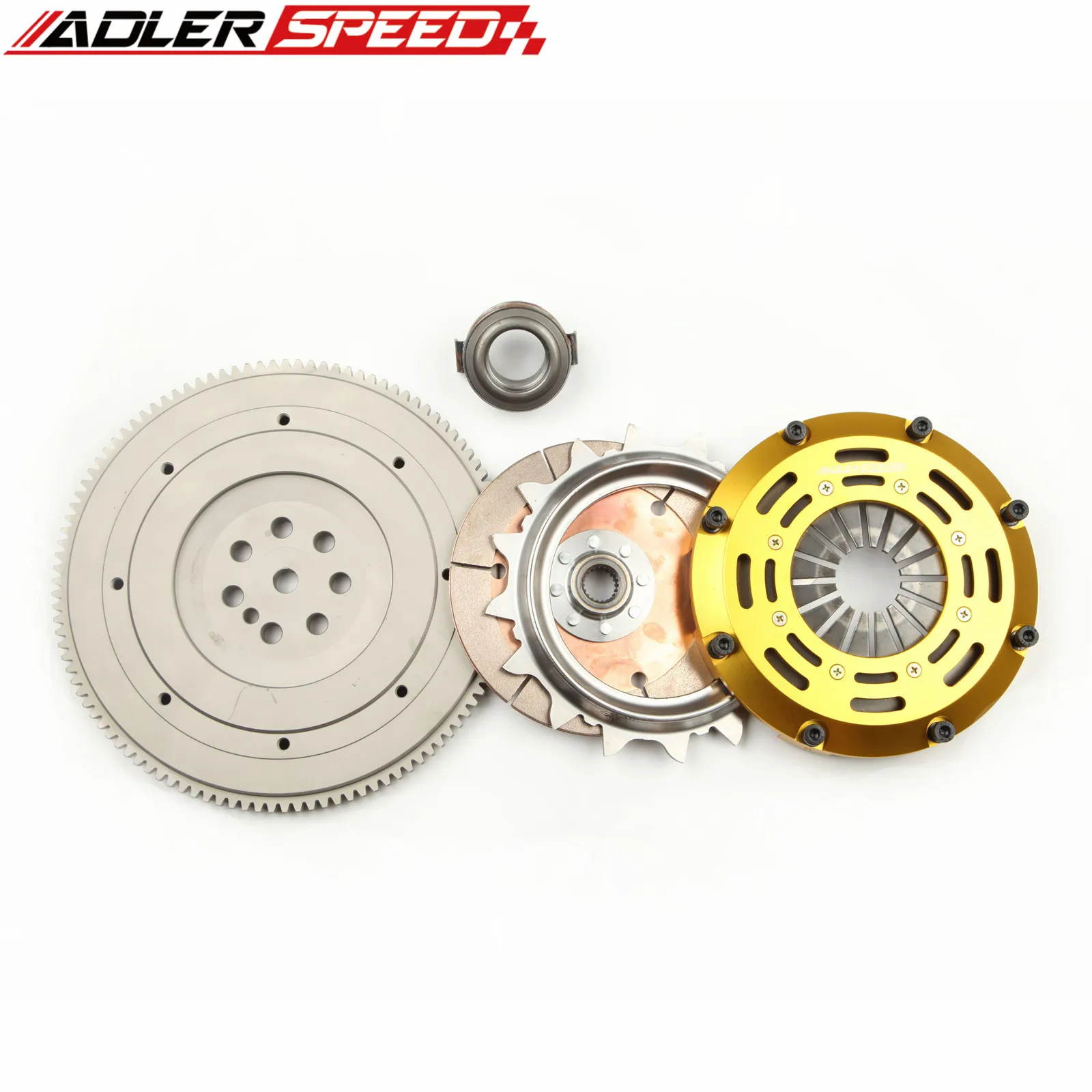 Комплект однодискового сцепления ADLERSPEED Racing для 1993-99 ECLIPSE TALON GST TSI FWD Standard WT