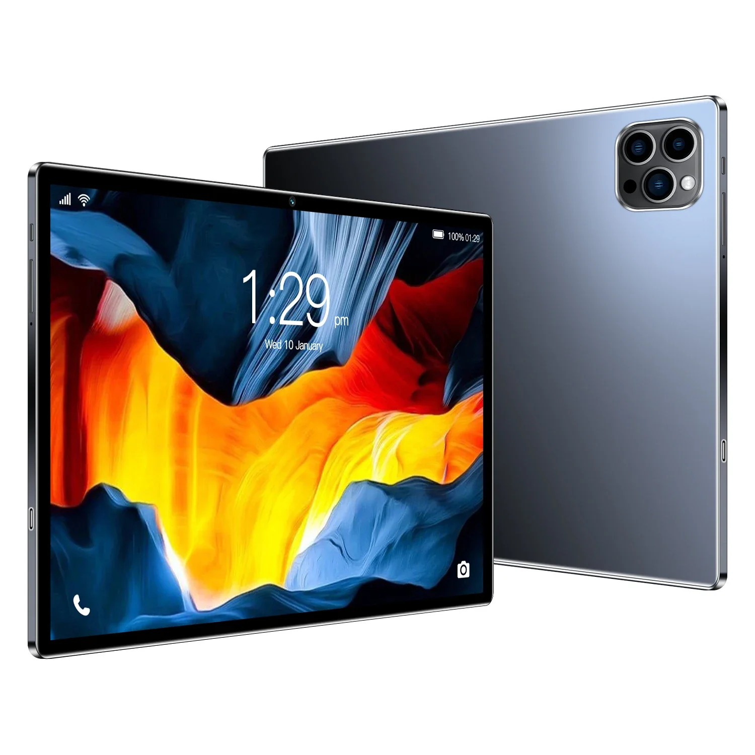 Новый восьмиядерный планшетный ПК Android 13, 10,1 дюйма, 4 ГБ ОЗУ, 64 ГБ ПЗУ, Google Play, две камеры, два SIM-камера, телефонный звонок, Bluetooth, Wi-Fi, стол (art.: 3920d0ea69710) - 3920d0ea69710