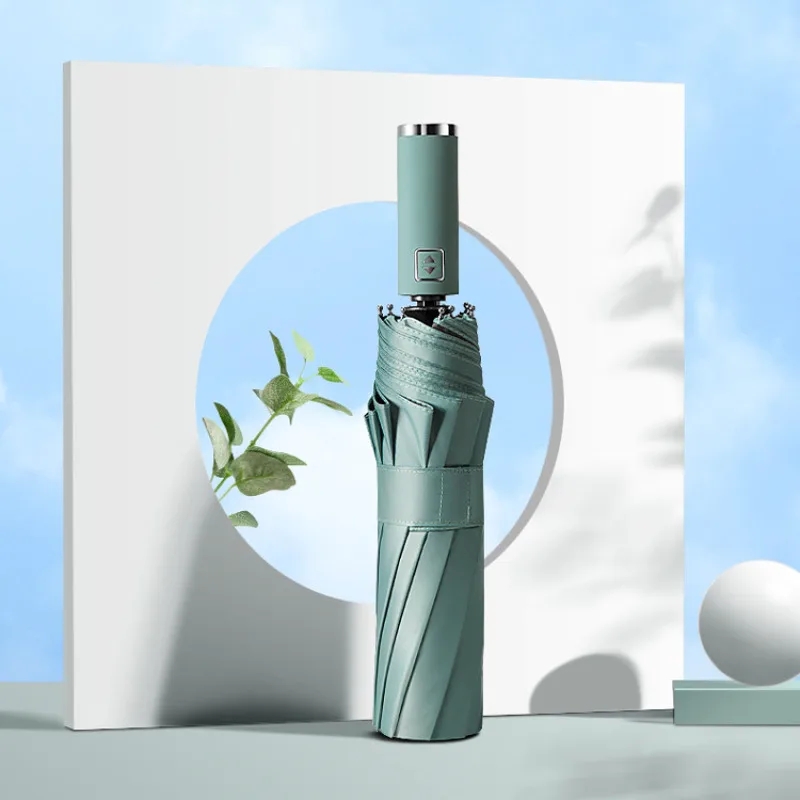 

Automatic umbrella Black Sun umbrella easy to pack size