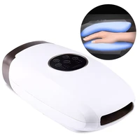new electric hand massager portable air compression finger head massager heating vibration massager 6 massage modes usb charging