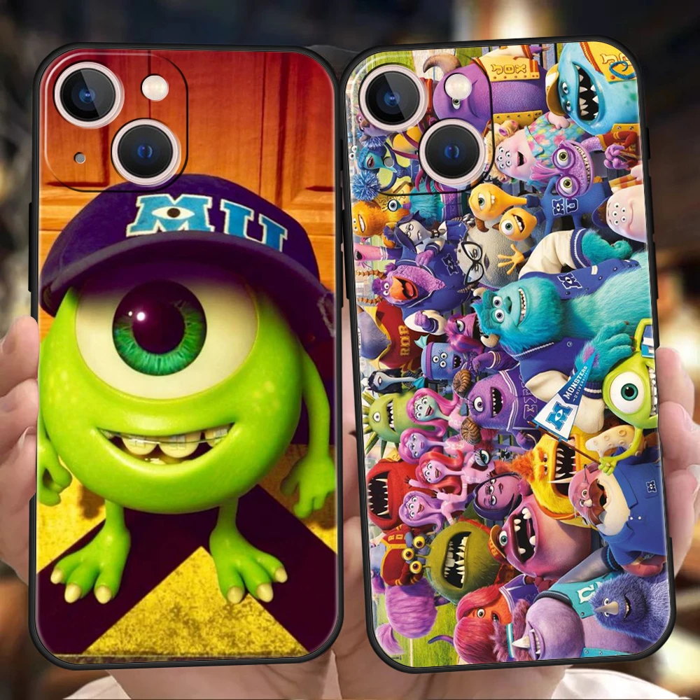 

Cute Monsters Shockproof For iPhone 13 12 11 Pro Max 8 7 Plus SE2020 Case Soft Cover For iPhone X XR XS Max 13 Mini Shell Fundas