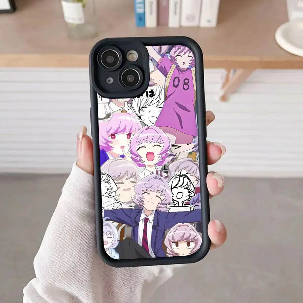 Чехол для телефона с аниме-дизайном Надзими Осана для iPhone 17 16 15 14 13 12 11 Air Pro Max Plus, черный, из мягкого ТПУ, противоударный (art.: 3920daae2ff8b) - 3920daae2ff8b